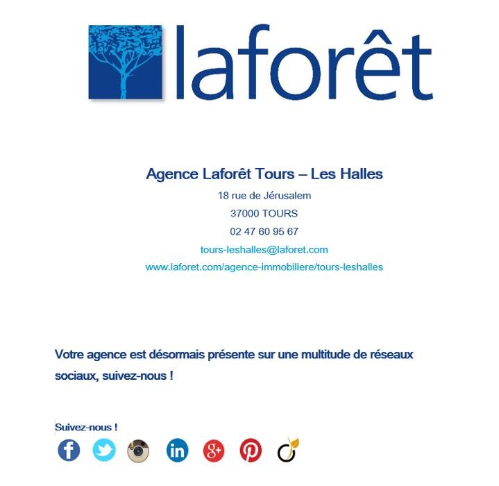 Images Agence immobilière Laforêt Tours