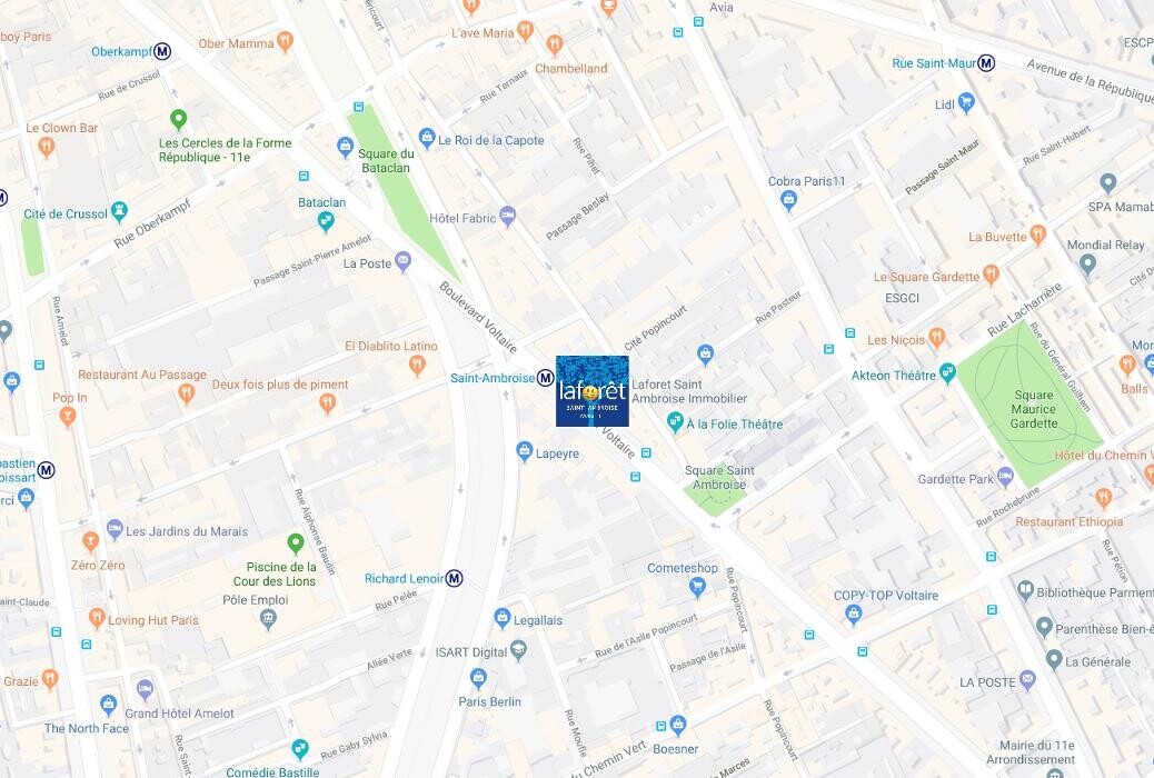 Images Agence immobilière Laforêt Paris 11Eme