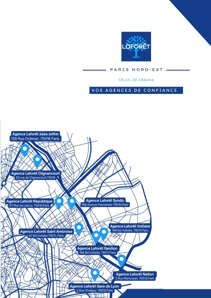 Images Agence immobilière Laforêt Paris 10Eme