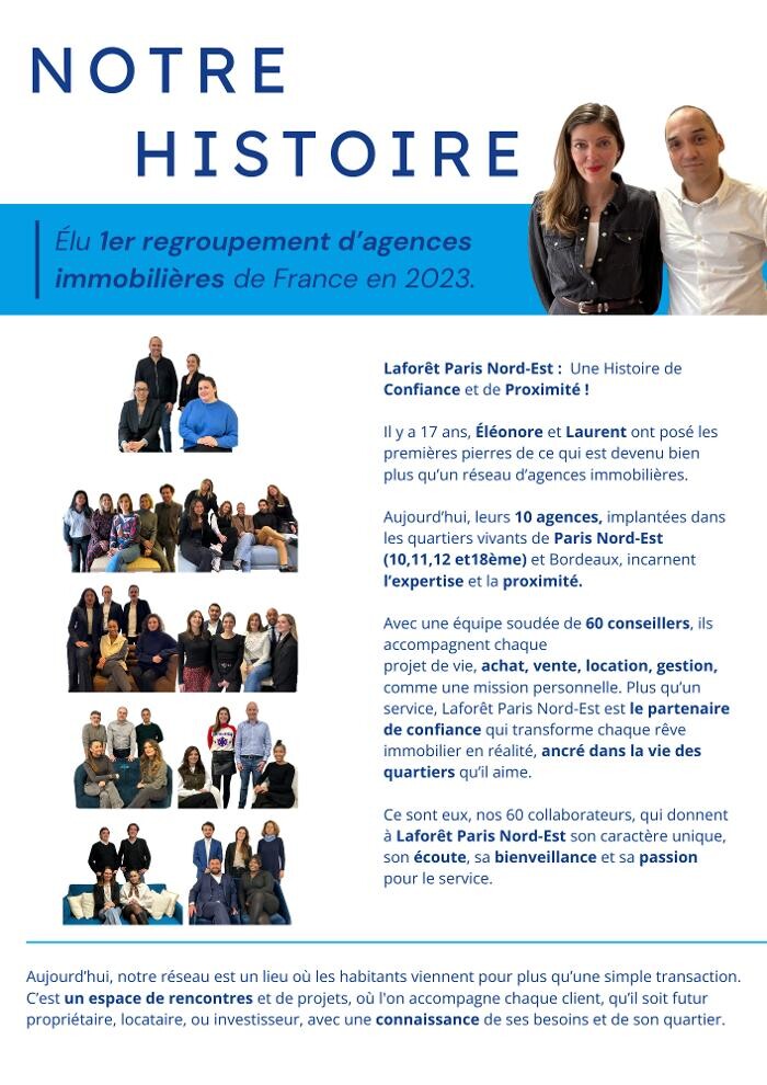 Images Agence immobilière Laforêt Paris 10Eme