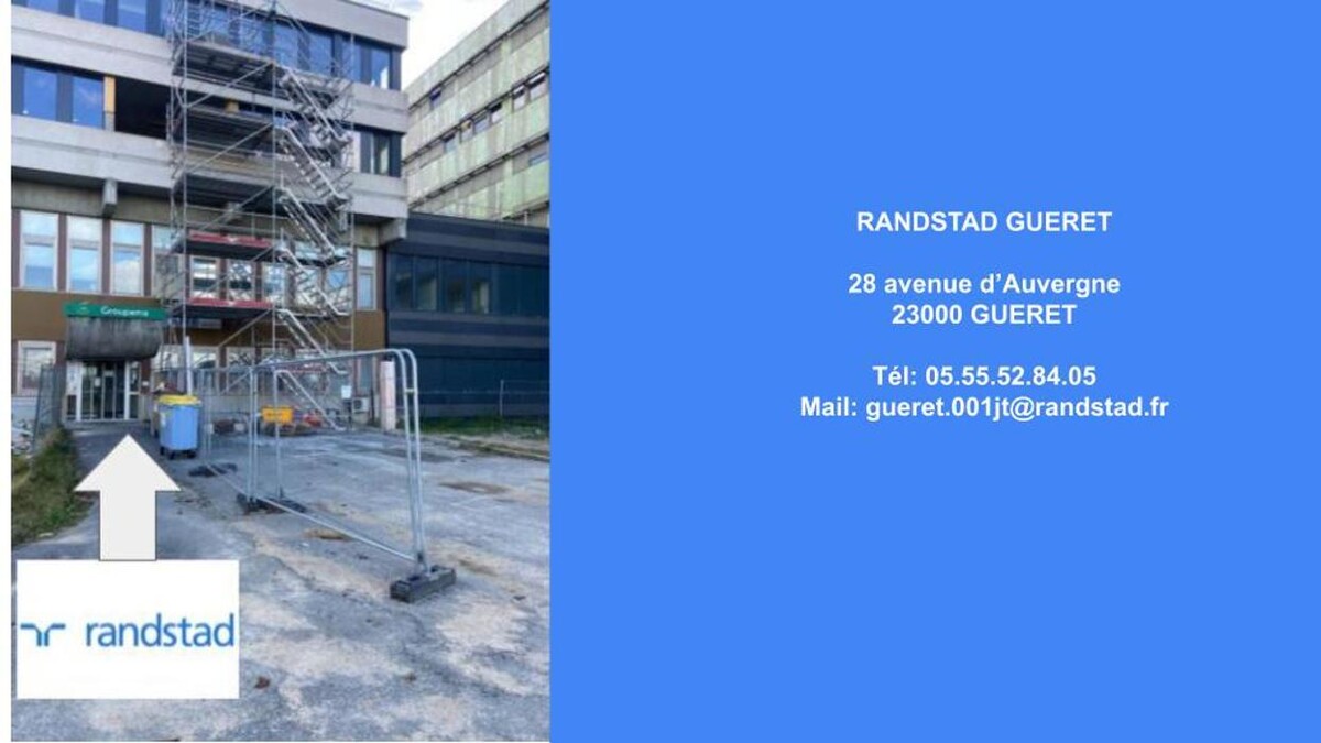 Images Agence d'intérim Randstad - Guéret