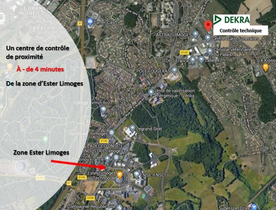 Images Centre contrôle technique DEKRA