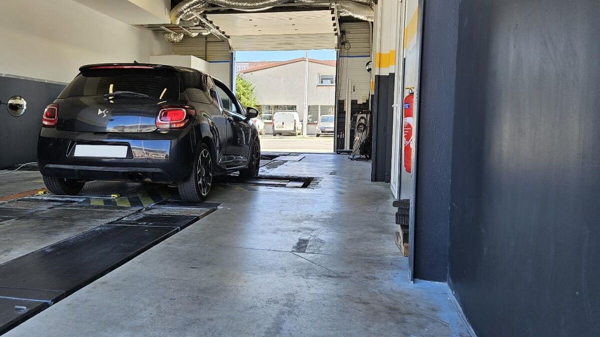 Images Contôle Technique Pollestres NORISKO