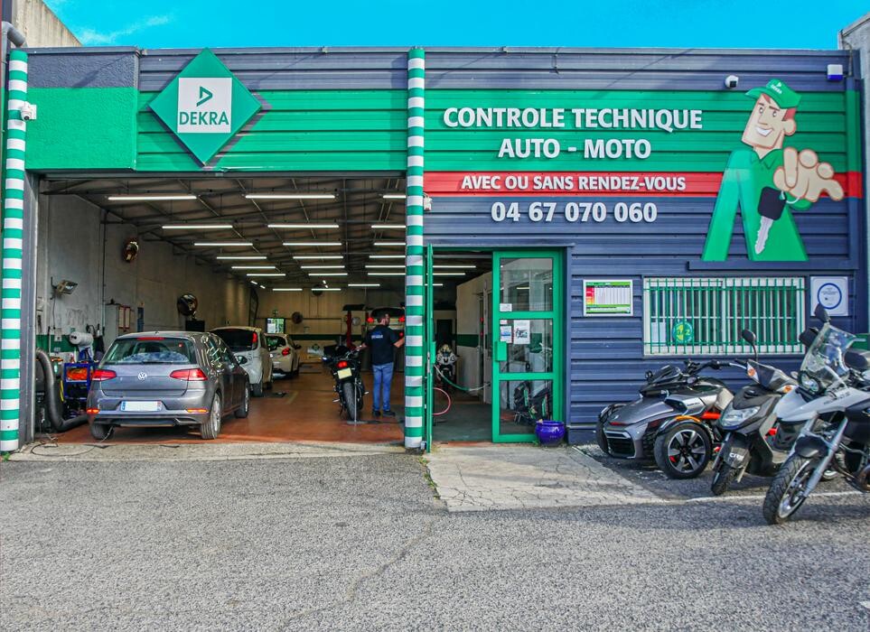 Images Contrôle technique DEKRA Saint Jean de Védas Montpellier