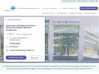 Website Screenshot Laboratoire de Biologie Médicale - Sartrouville Maison Médicale - Cerballiance