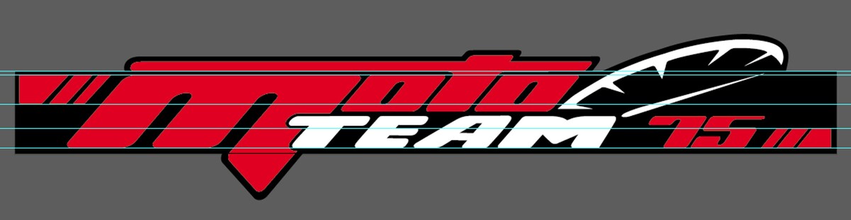 Moto team 75 Logo