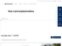 Website Screenshot Hyundai Dax - i-AUTO