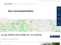 Website Screenshot Hyundai NANTES SAINT HERBLAIN - GCH NANTES