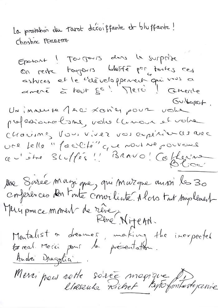 Images Xavier Nicolas Magicien Mentaliste
