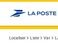 Website Screenshot La Poste