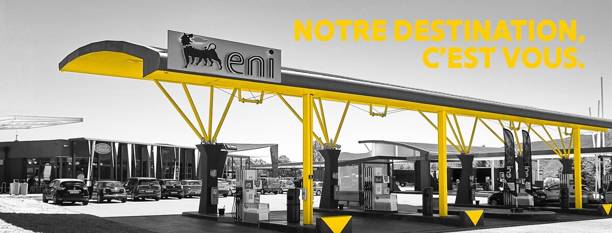 Images Station Service Eni - Lyon Joliot Curie