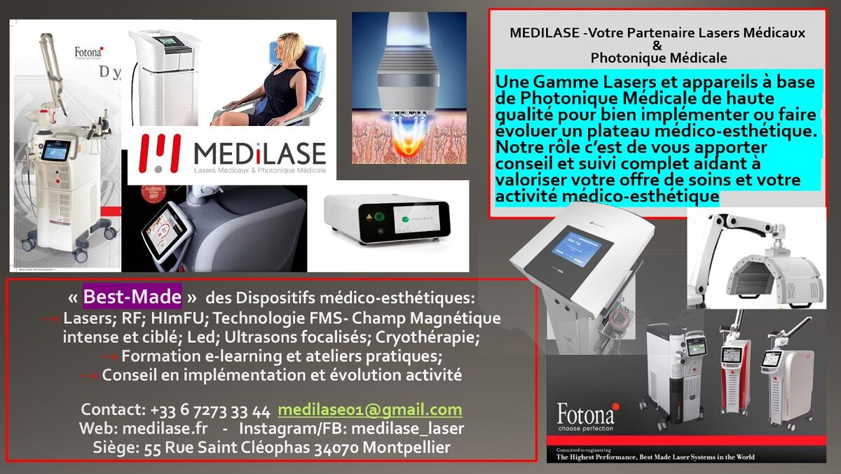 Images MEDILASE Lasers Médicaux et Photonique Médicale