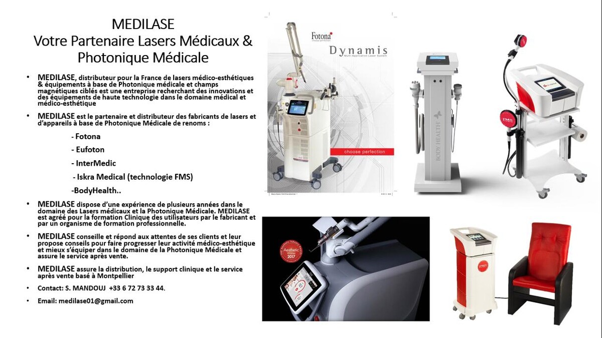 Images MEDILASE Lasers Médicaux et Photonique Médicale