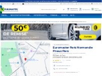 Website Screenshot Euromaster Paris Normandie Pneus - Flers