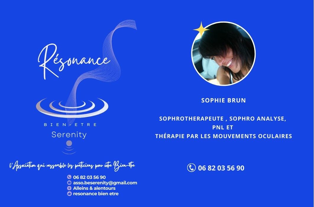 Images Résonance bien etre Serenity Association Alleins Sophie Brun Soprhrologue