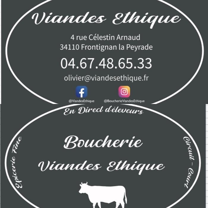 boucherie viandes ethique Logo