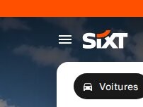 Website Screenshot SIXT | Location voiture Paris 13