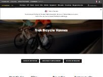 Website Screenshot Trek Bicycle Vannes