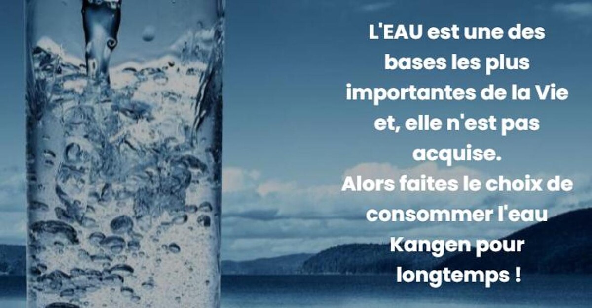 Images EAU ALCALINE KANGEN Cécilia Duchézeau