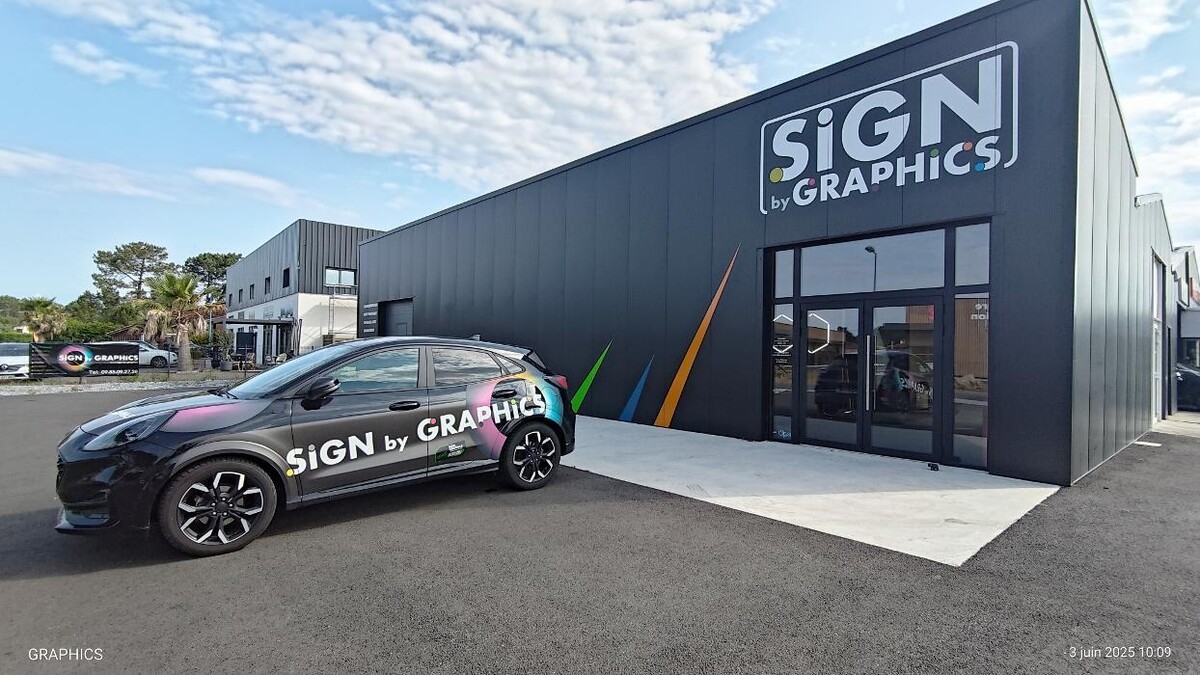 Images SIGN BY GRAPHICS Bassin d'Arcachon Gironde