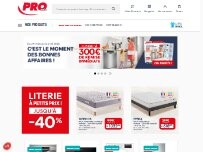 Website Screenshot PRO&Cie - Ent. Chazot