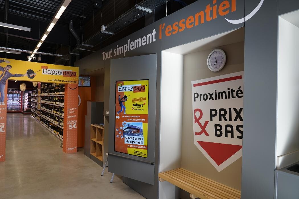 Images Supermarché Colruyt