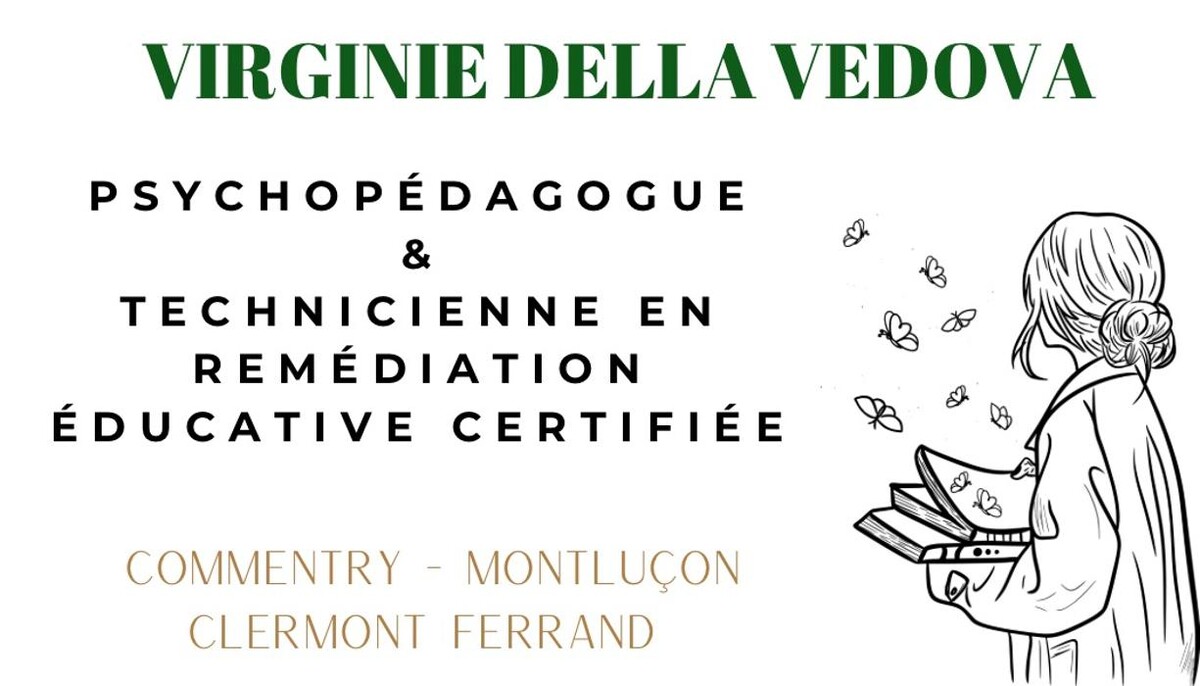 Images Virginie DELLA VEDOVA - Psychopédagogue et Technicienne en remédiation éducative