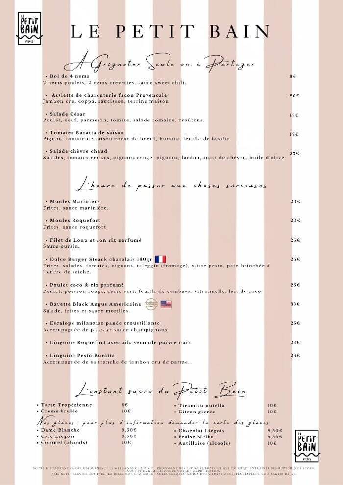 Images Le Petit Bain - Restaurant festif Hyères