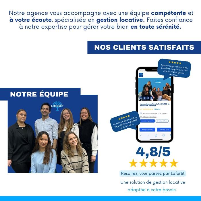 Images Laforêt Gestion Location Paris 11Eme