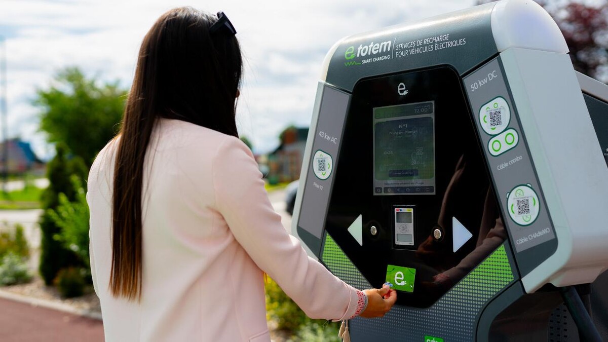 Images e-Totem Charging Station