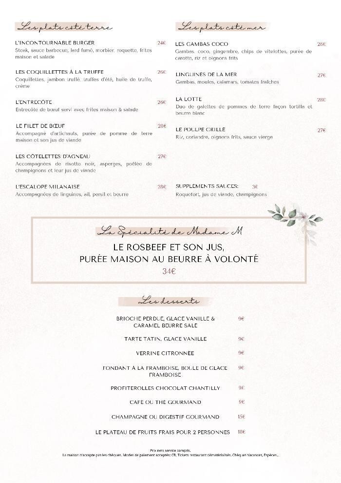 Images Madame aMore - Restaurant Port de Hyères