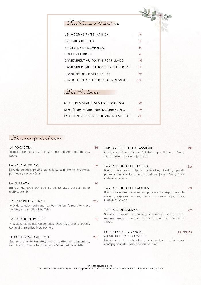 Images Madame aMore - Restaurant Port de Hyères