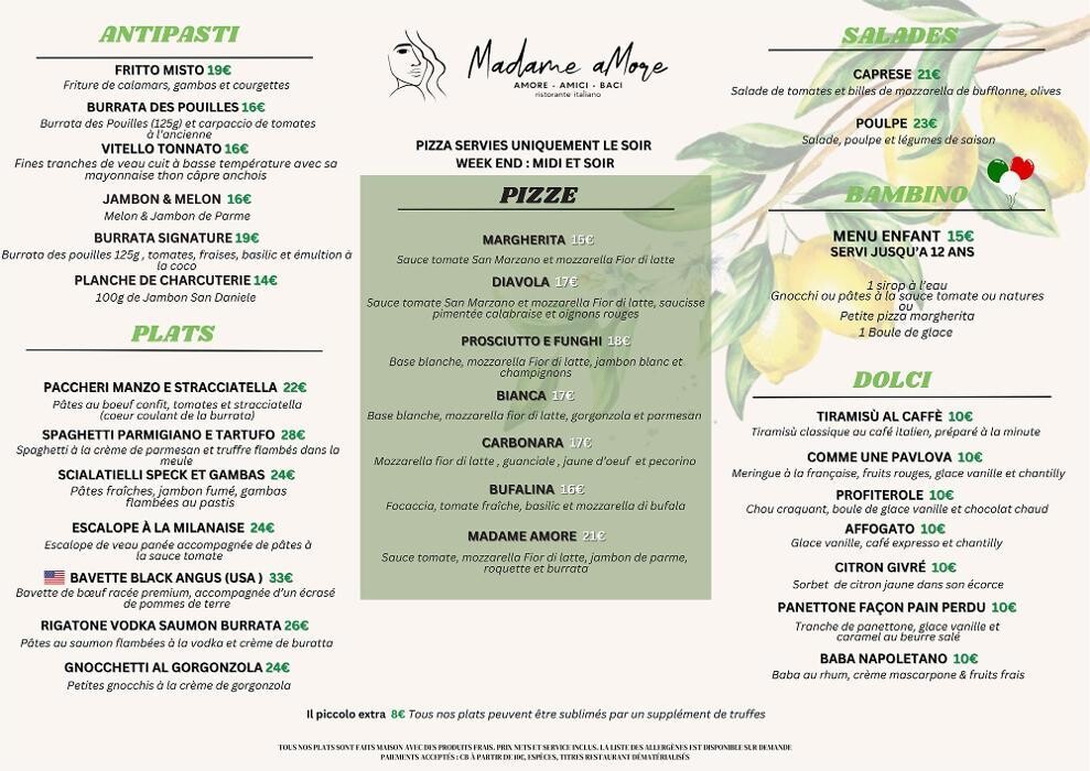 Images Madame aMore - Restaurant Port de Hyères