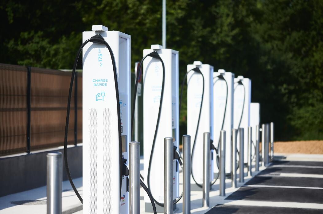 Images TotalEnergies Station de recharge