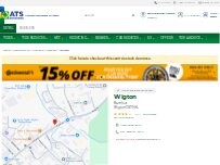 Website Screenshot ATS Euromaster Wigton