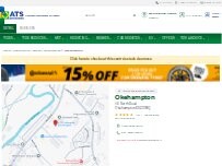 Website Screenshot ATS Euromaster Okehampton