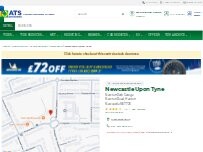 Website Screenshot ATS Euromaster Newcastle Upon Tyne