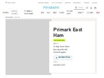 Website Screenshot Primark