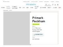 Website Screenshot Primark