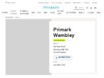 Website Screenshot Primark