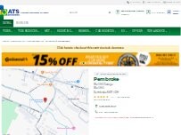 Website Screenshot ATS Euromaster Pembroke