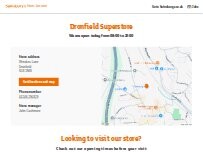 Website Screenshot Sainsbury's