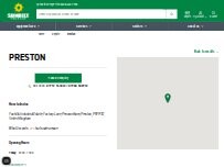 Website Screenshot Sunbelt Rentals Preston