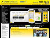 Norton Taxi Services Ltd website screenshot