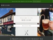 Website Screenshot Red Lion