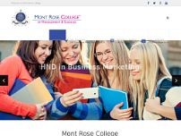 Screenshot for www.mrcollege.ac.uk
