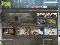 Delta Force Paintball website screenshot