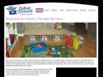 Screenshot for www.cosmiccherubsnursery.co.uk