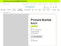 Website Screenshot Primark