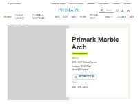 Website Screenshot Primark